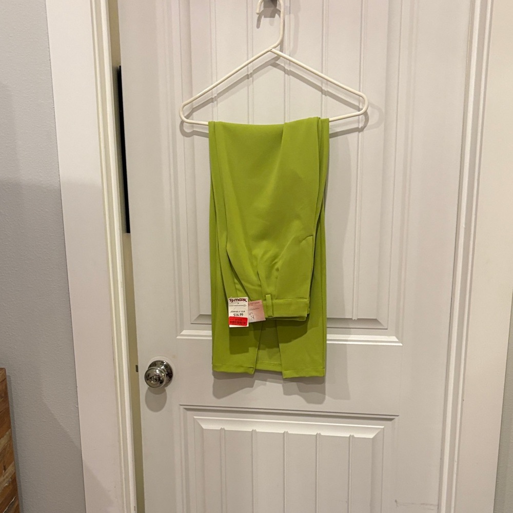 Lime Green Women's Trousers